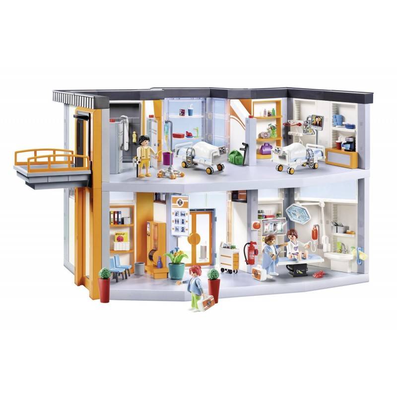 PLAYMOBIL 70190 CITY LIFE LARGE FURNISHED HOSPITAL WITH LIFT